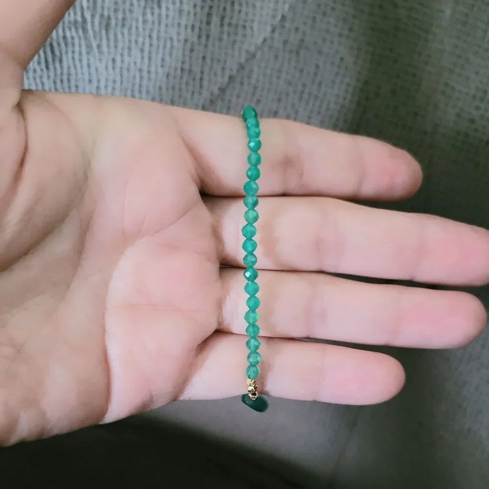 ✨️HP✨️ Shivam Green💚 Onyx Bead Bracelet